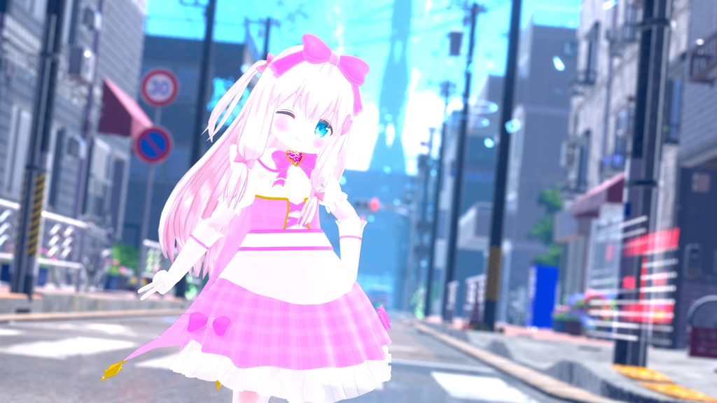 【15+アバター対応】魔法幼女衣装