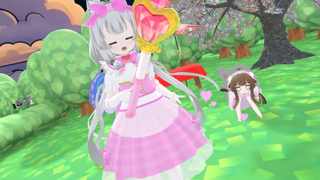 【15+アバター対応】魔法幼女衣装