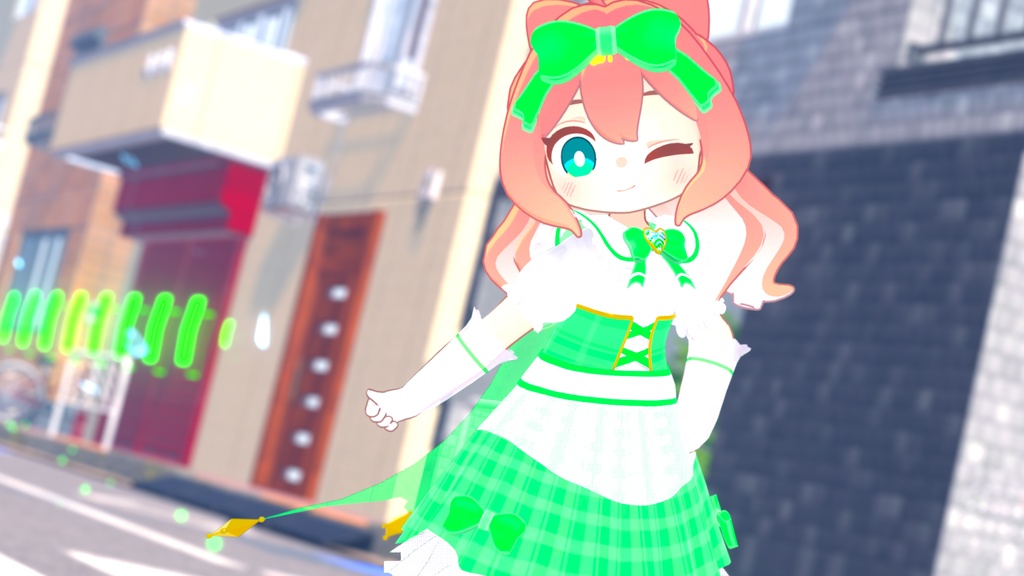 【15+アバター対応】魔法幼女衣装