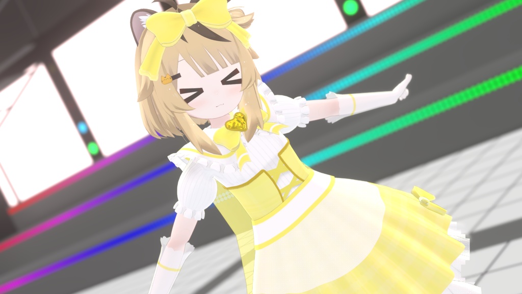 【15+アバター対応】魔法幼女衣装