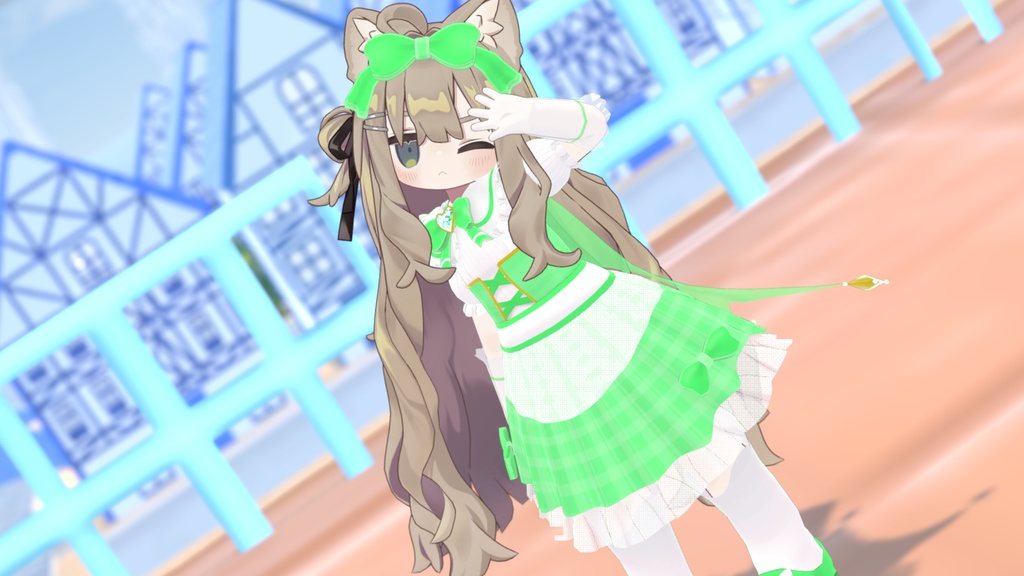 【15+アバター対応】魔法幼女衣装