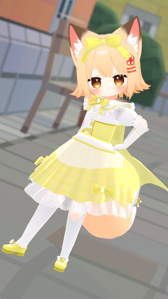 【15+アバター対応】魔法幼女衣装