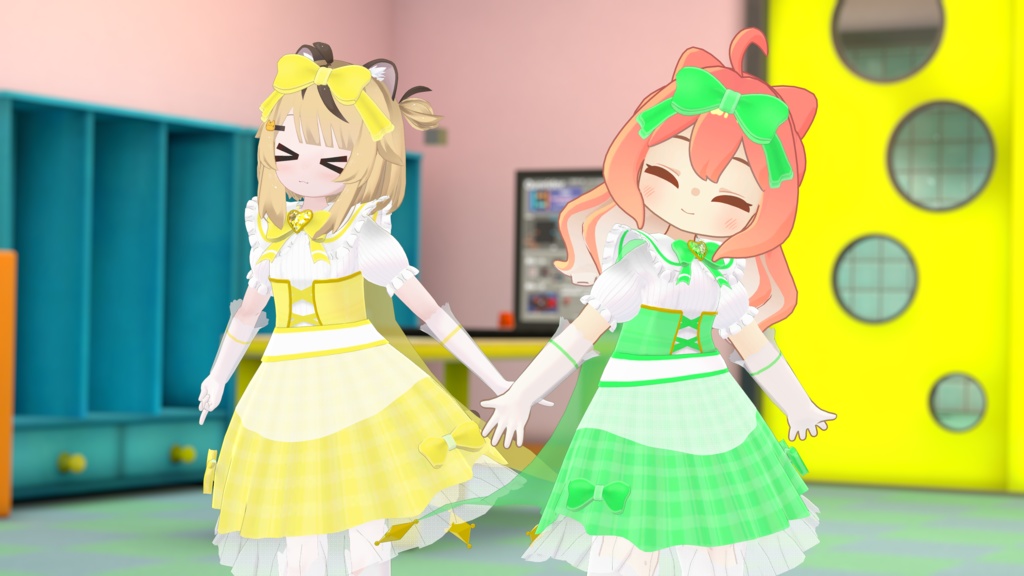 【15+アバター対応】魔法幼女衣装