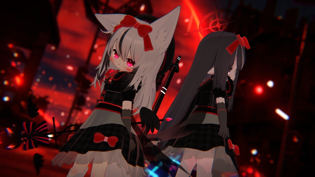 【15+アバター対応】魔法幼女衣装