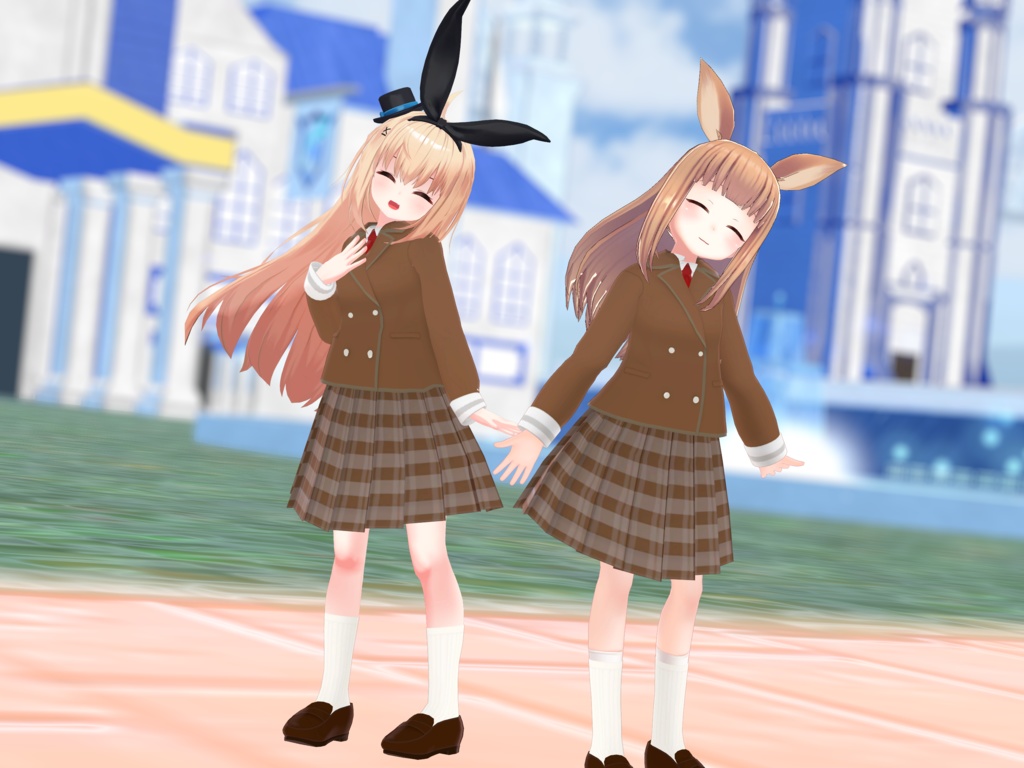 【50+アバター対応】王立魔法学園指定制服