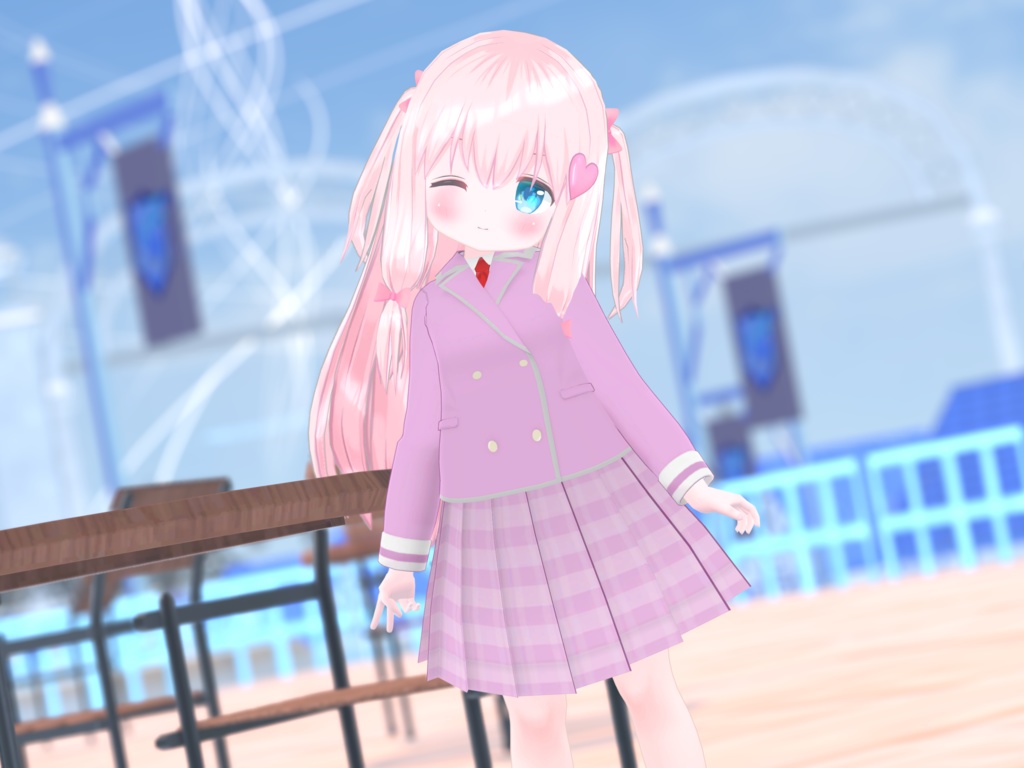 【50+アバター対応】王立魔法学園指定制服