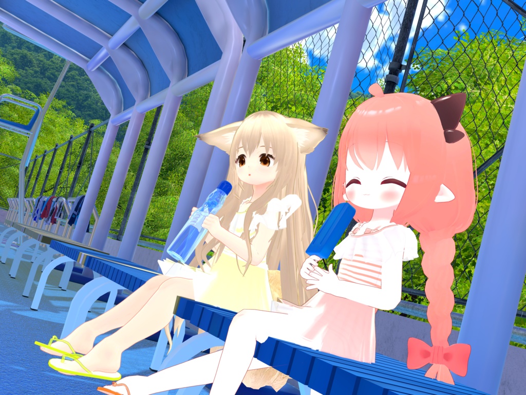 【16+アバター対応】ちっちゃい子用みずぎ