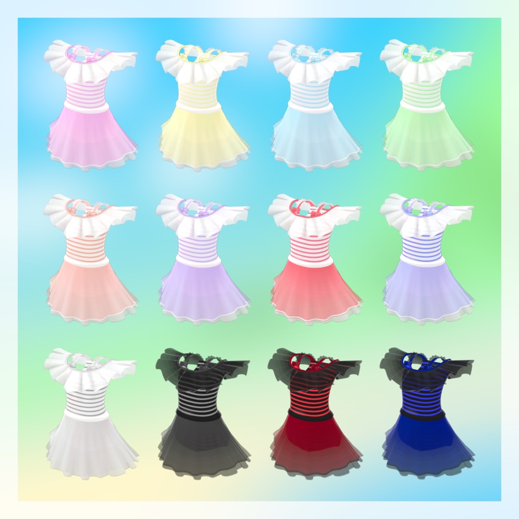 【16+アバター対応】ちっちゃい子用みずぎ