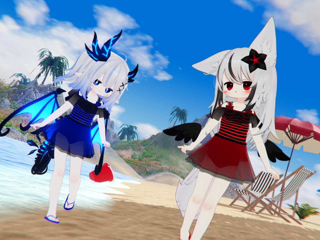 【16+アバター対応】ちっちゃい子用みずぎ