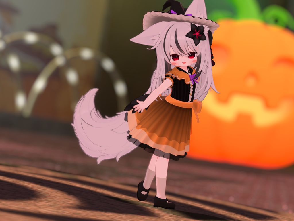 【11アバター対応】ちっちゃい子用ハロウィン衣装