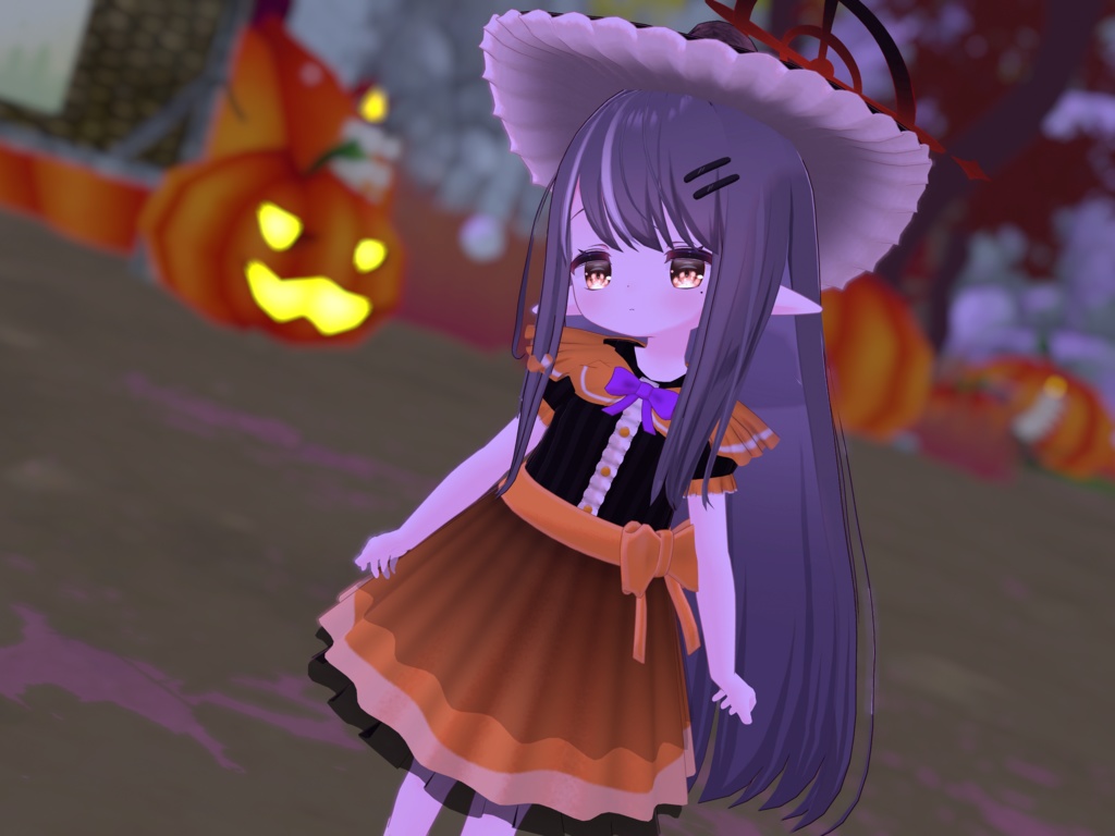 【11アバター対応】ちっちゃい子用ハロウィン衣装
