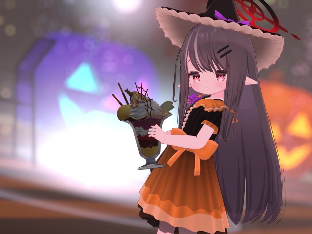 【11アバター対応】ちっちゃい子用ハロウィン衣装