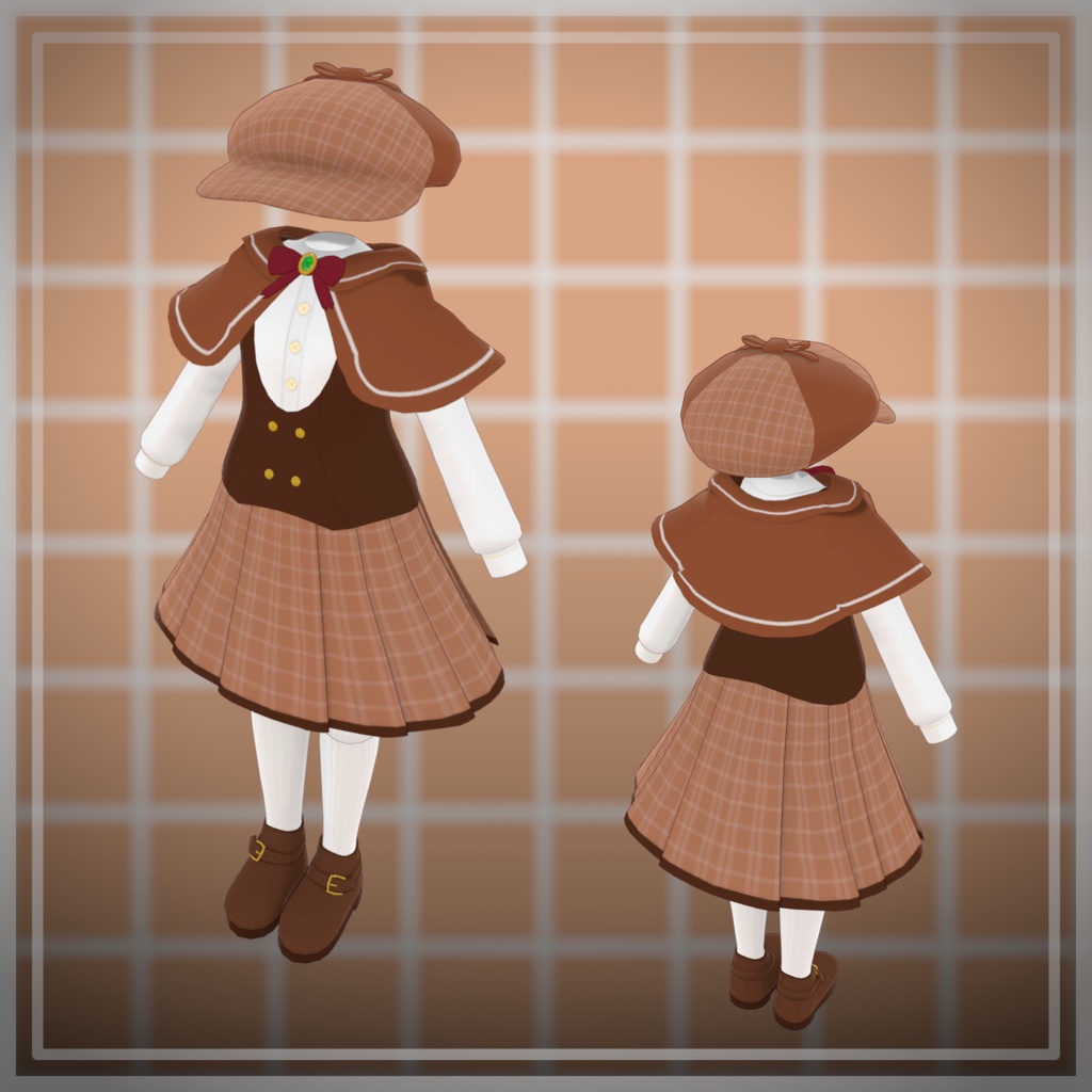 【16+アバター対応】探偵さんごっこ衣装