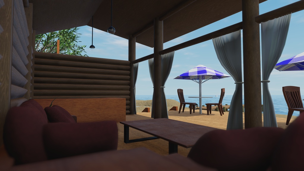 【VRChat想定ワールド】Solitary Private Island 【販売記念セール中】