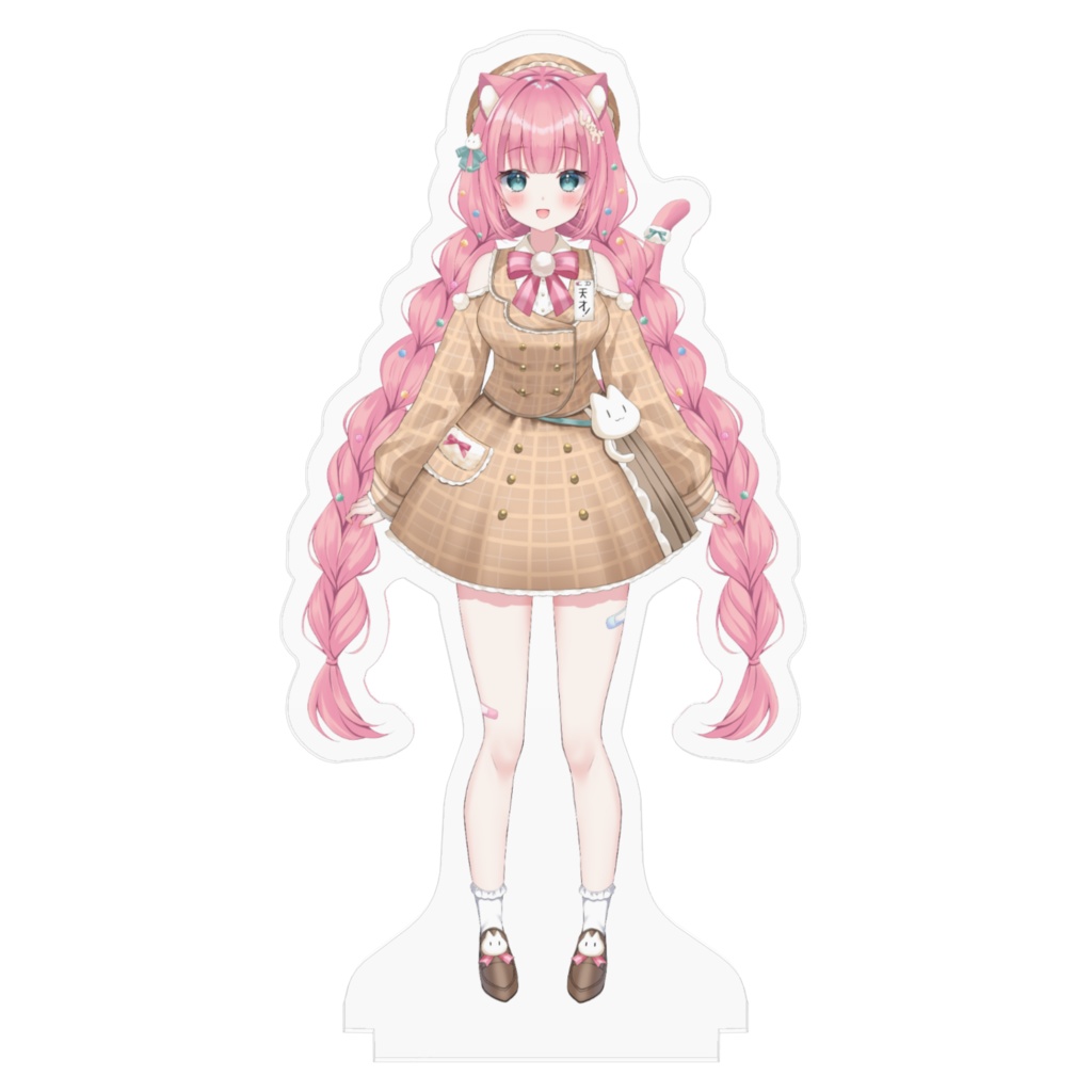 砂糖あまね名探偵アクリルスタンド【おさげ】