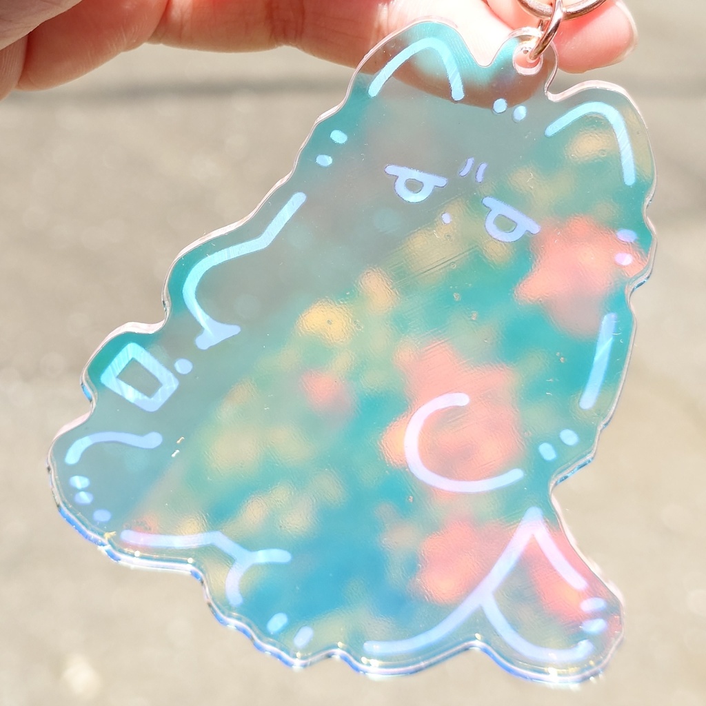 ネコチヤンのかわいいアクリルキーホルダー