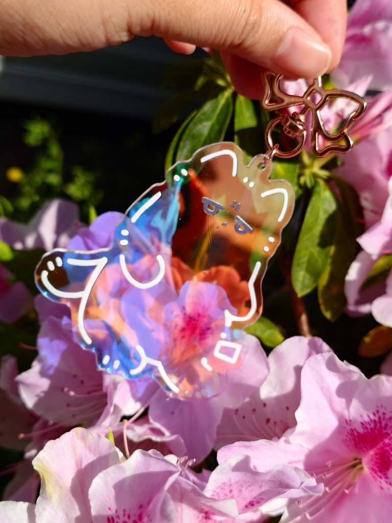 ネコチヤンのかわいいアクリルキーホルダー