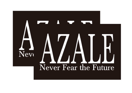 AZALE ステッカー2枚セット