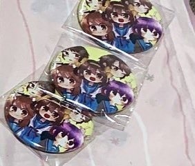 SOS団 缶バッジ
