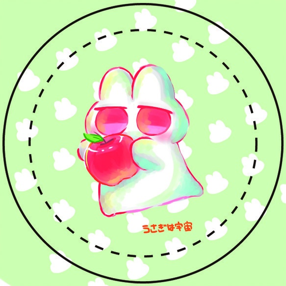 うさぎ缶バッジ