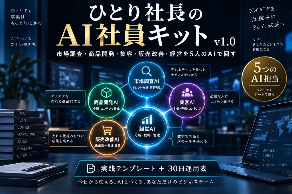   ひとり社長のAI社員キット v1.0