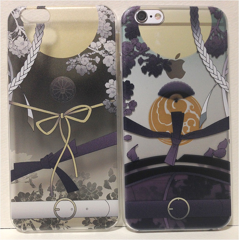 iPhone clear case 膝丸・髭切ver.