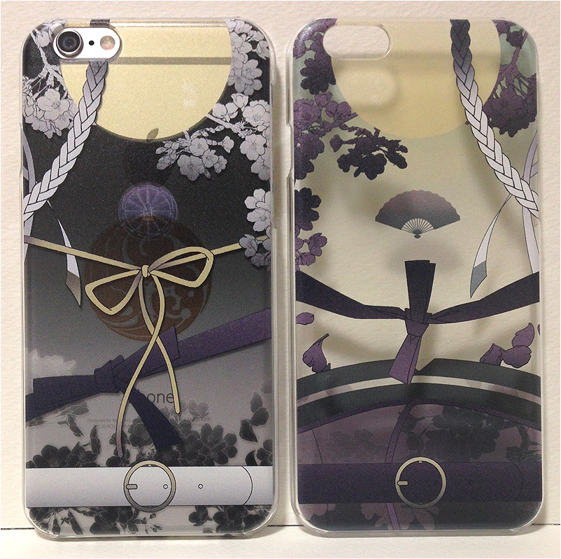 iPhone clear case 膝丸・髭切ver.