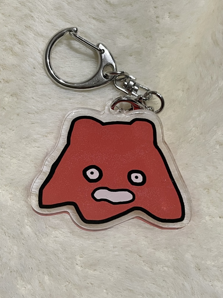 めんだこアクリルキーホルダー