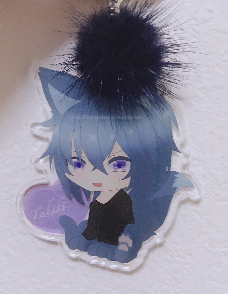 紅差しの男達アクリルキーホルダー