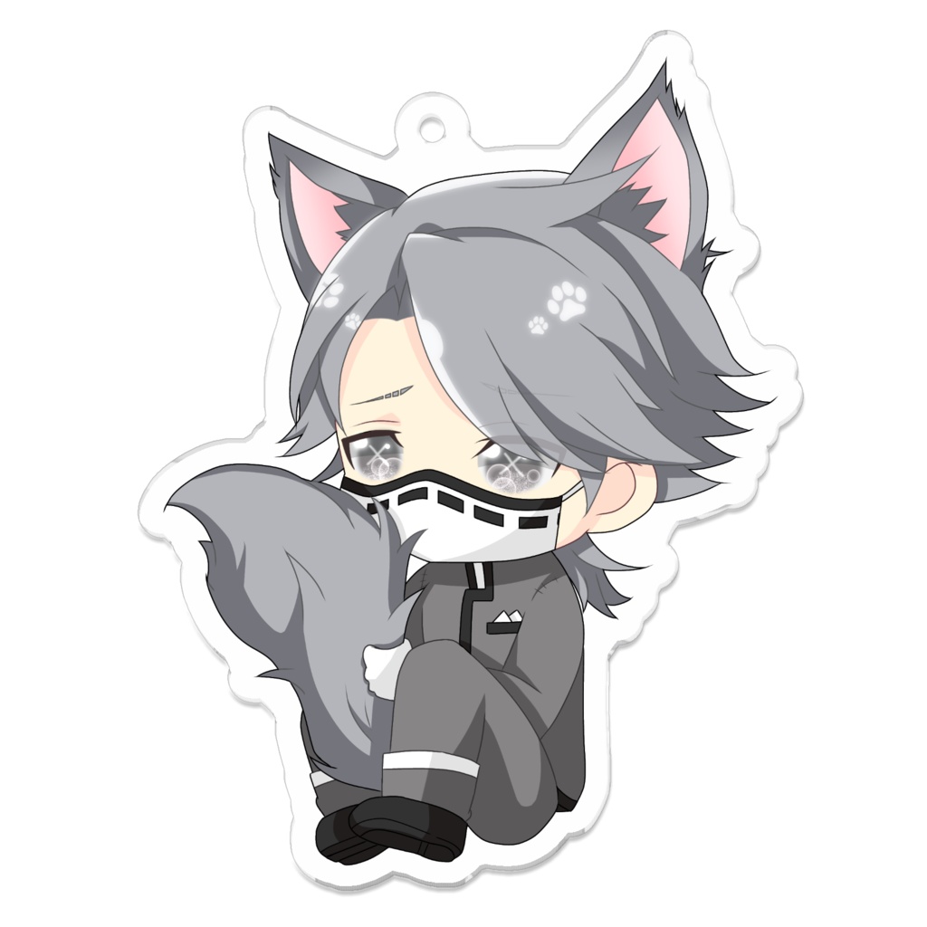 ジョゼフとイソップの猫ちゃんアクキー