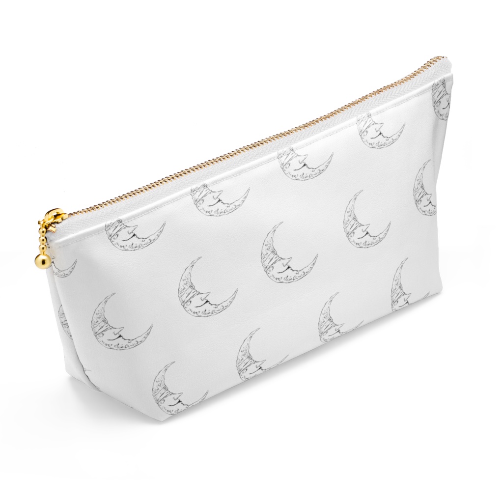 ポーチ/moon(white)