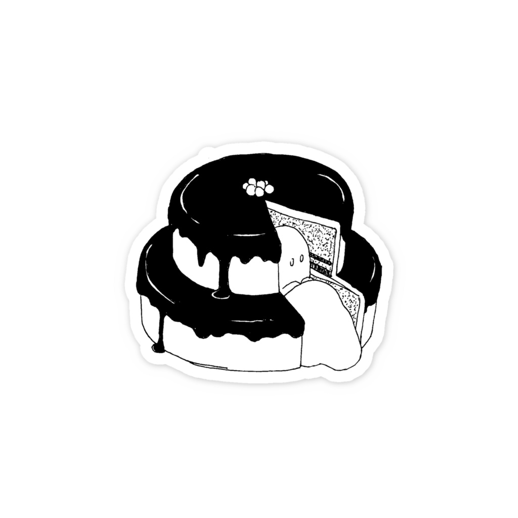 スマホステッカー - cake