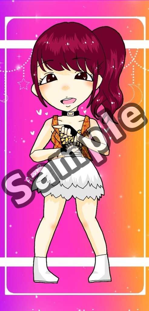 【似キャラ】2021,11神聖フレラモ衣装（あ〜や♡）