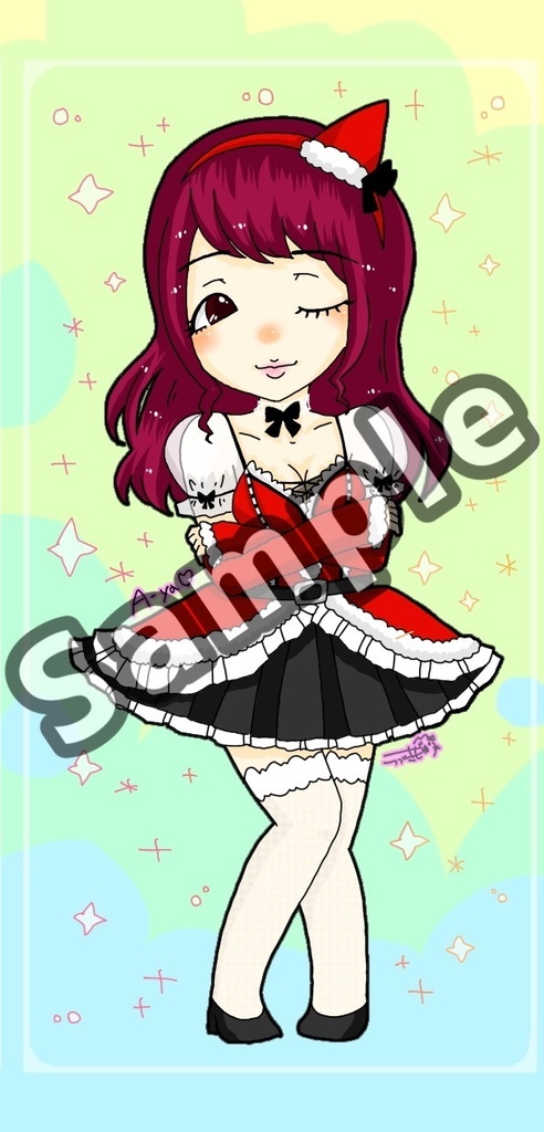 【似キャラ】2021,12神聖フレラモクリスマス（あ〜や♡）