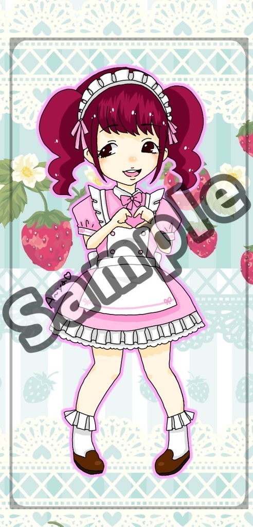 【似キャラ】2022,2神聖フレラモメイドバレンタイン（あ〜や♡）