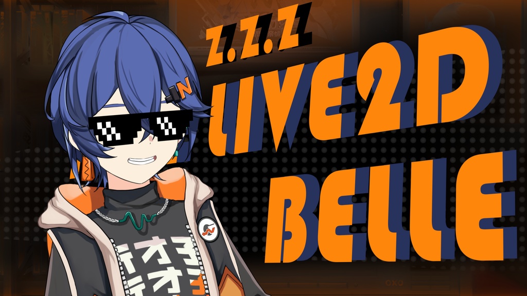 FREE Live2D model #ゼンレスゾーンゼロ #Zenless Zone Zero  #リン #Belle