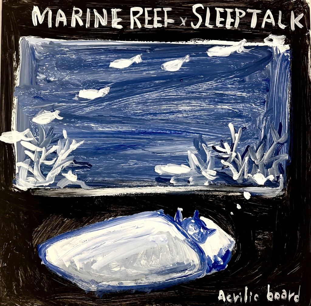 【原画】架空レコード（マリンリーフ＋寝言＋アクリル板）