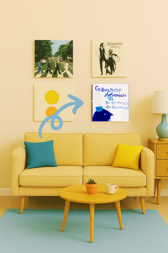 【原画】架空レコード(ペンギンのペンギンによるペンギンのための政府)