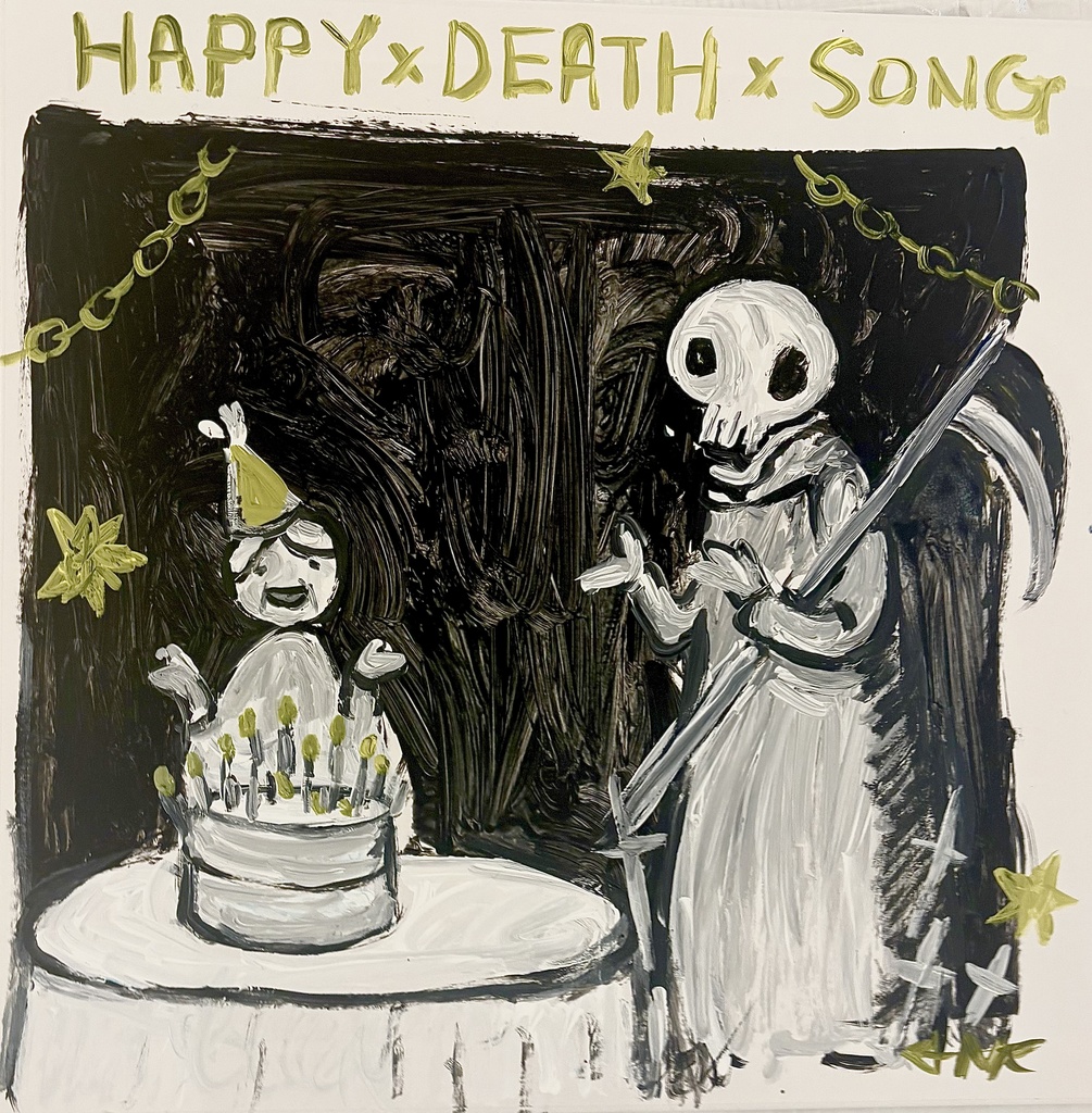 【原画】架空レコード(ハッピー+デス+ソング)