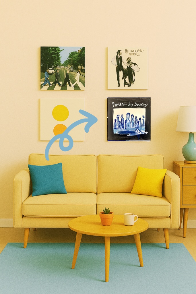 【原画】架空レコード(present day society)