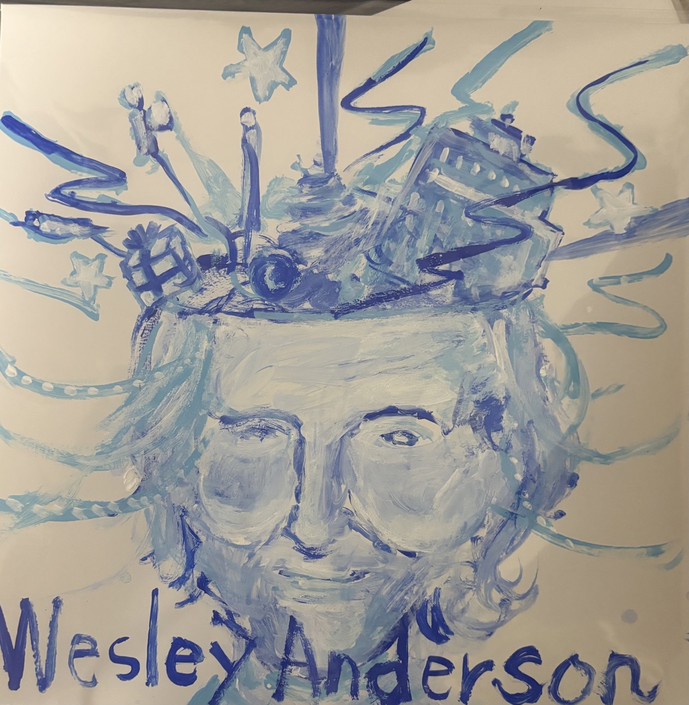 【原画】架空レコード（ウェスアンダーソン）