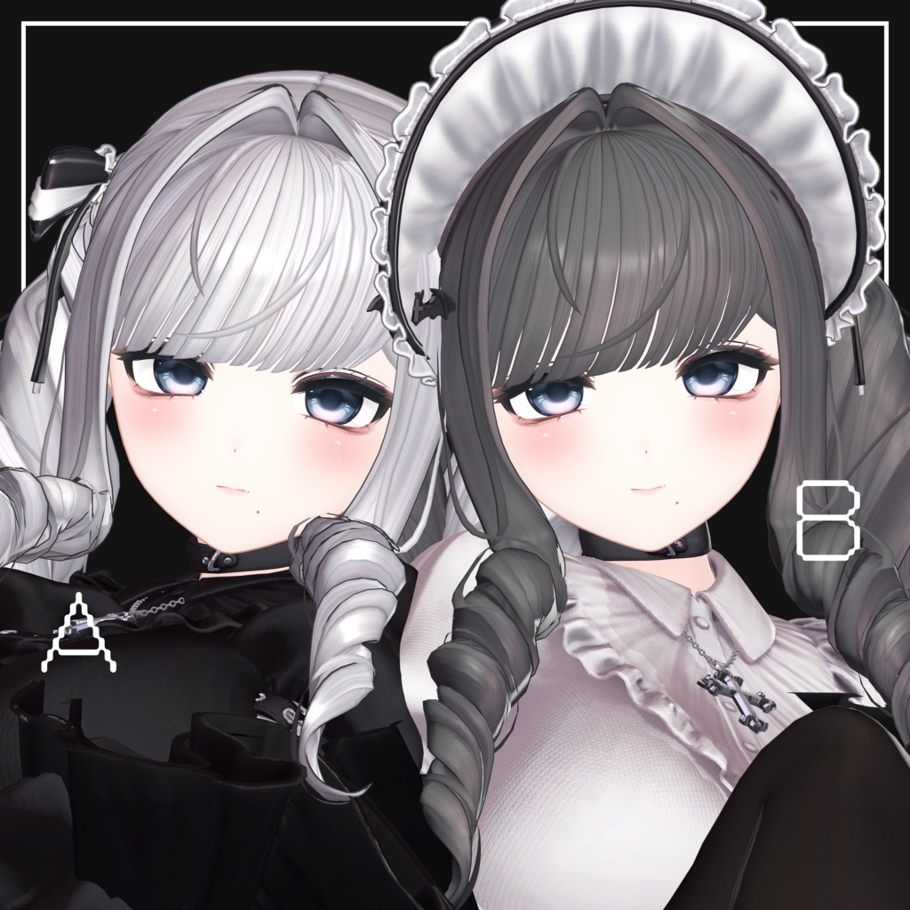 kumaly twins face animation ( Blendshape )