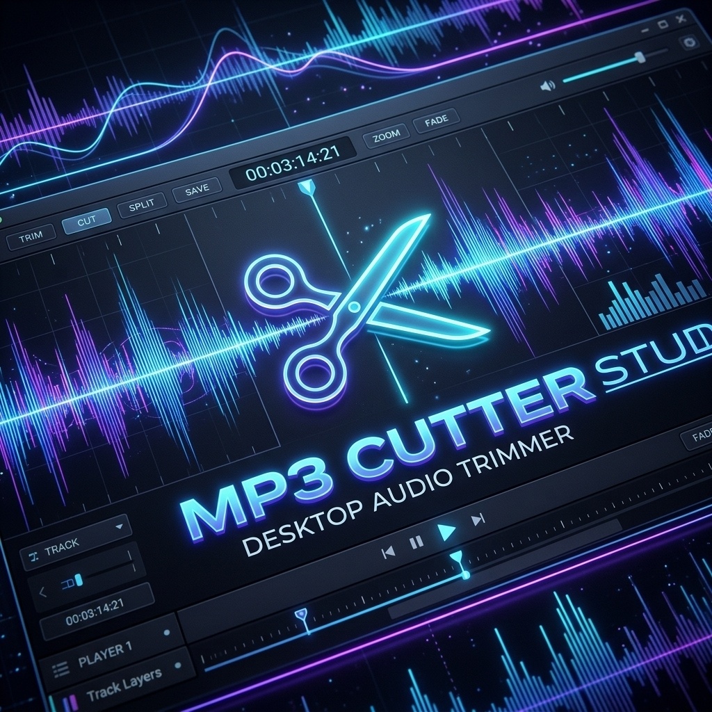 【Windows用】MP3 Cutter Studio - 秒速で音声を切り抜く高精度波形トリマー【商用利用可】