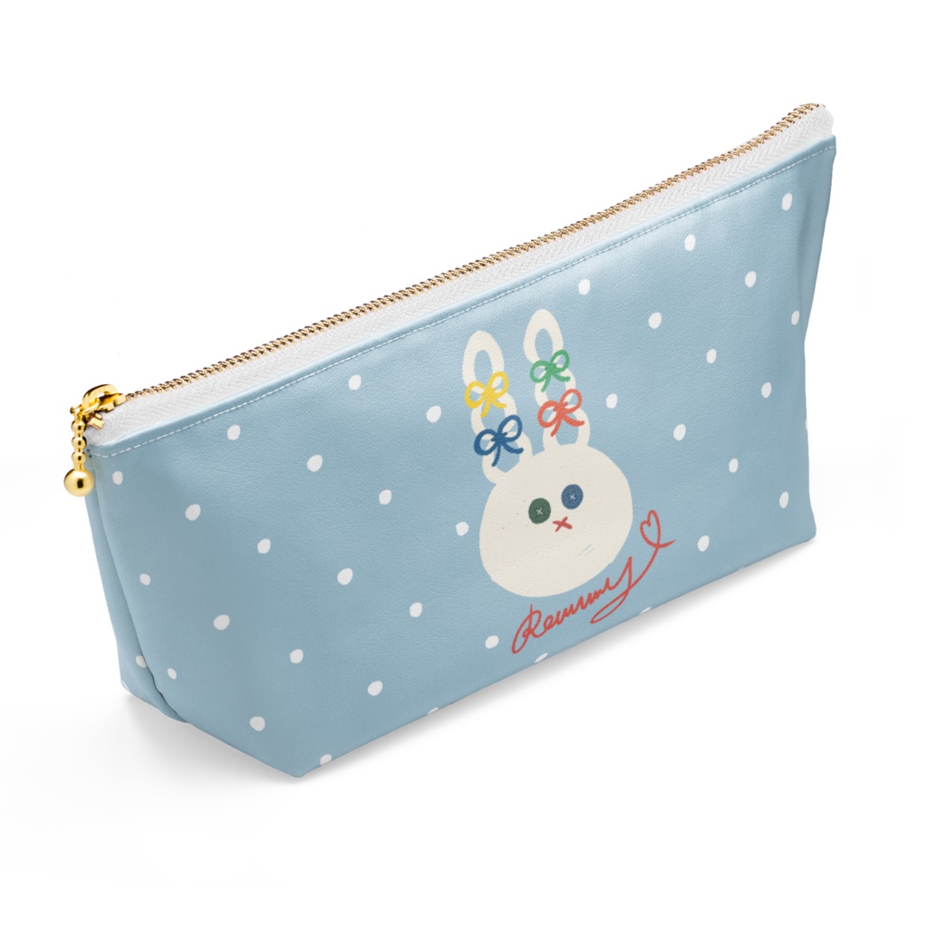 みつあみうさぎちゃんポーチ