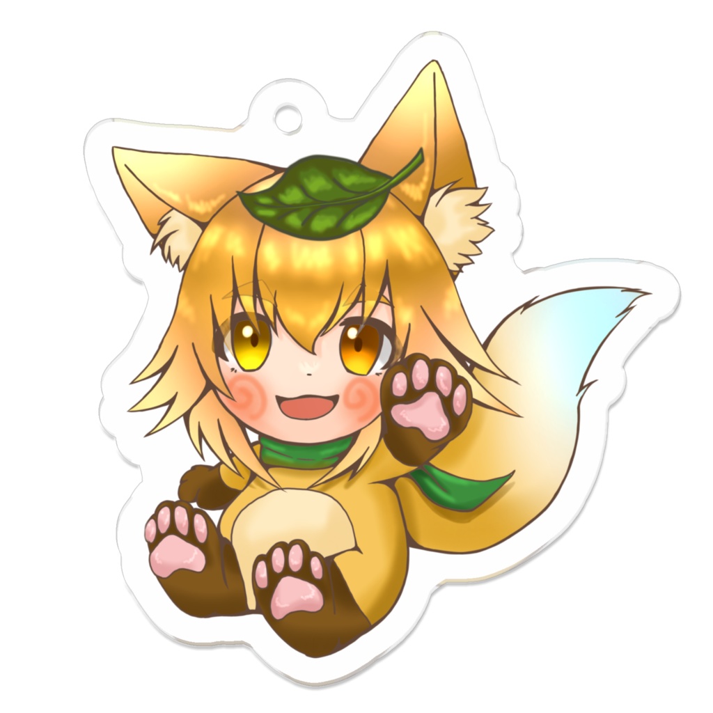 幻影・コン・タクミ様 ミニキャラアクキー