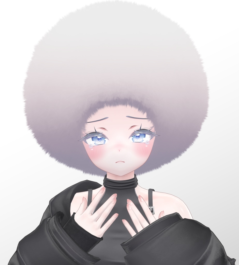 【Free/無料】 Afro Hair 【11アバター対応】