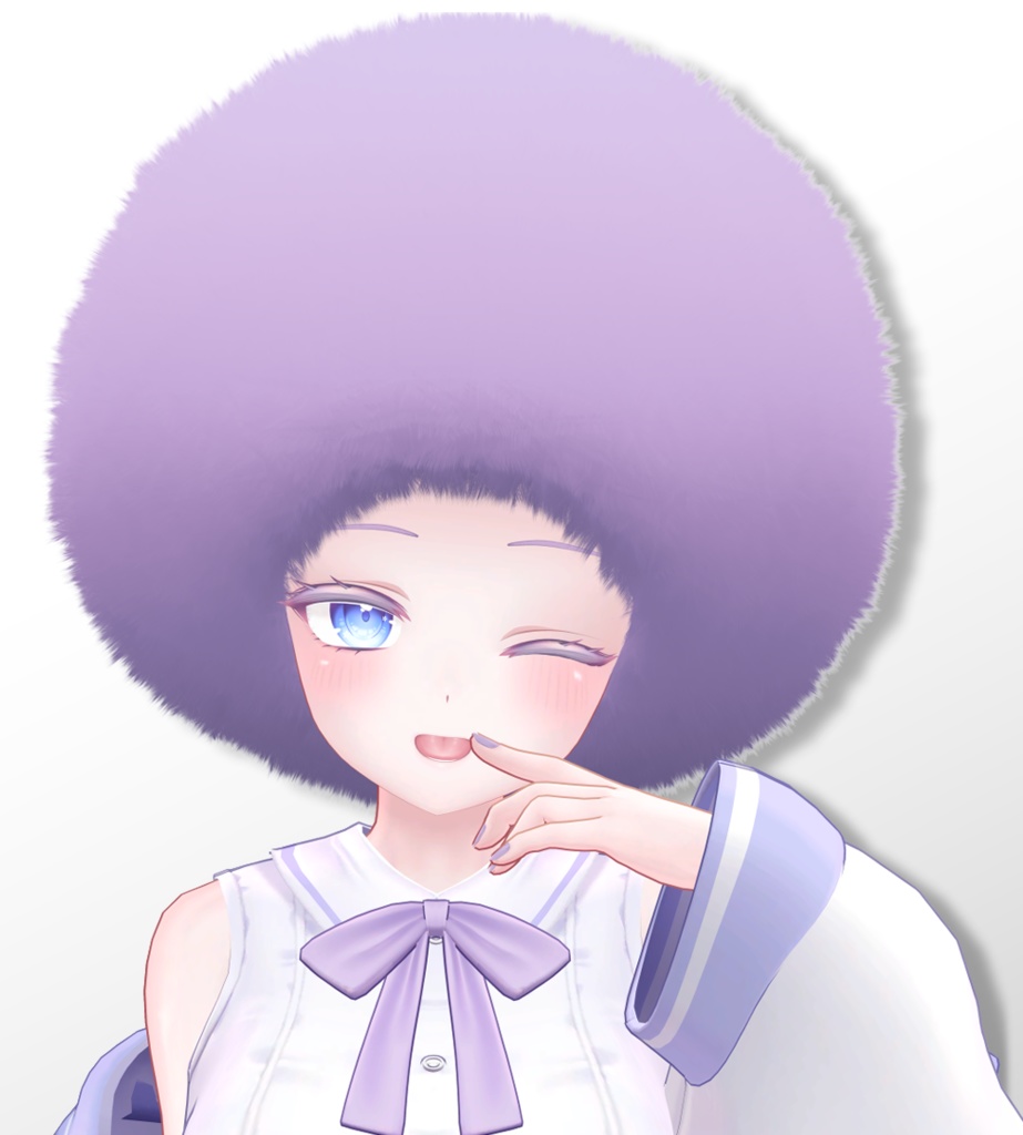 【Free/無料】 Afro Hair 【11アバター対応】