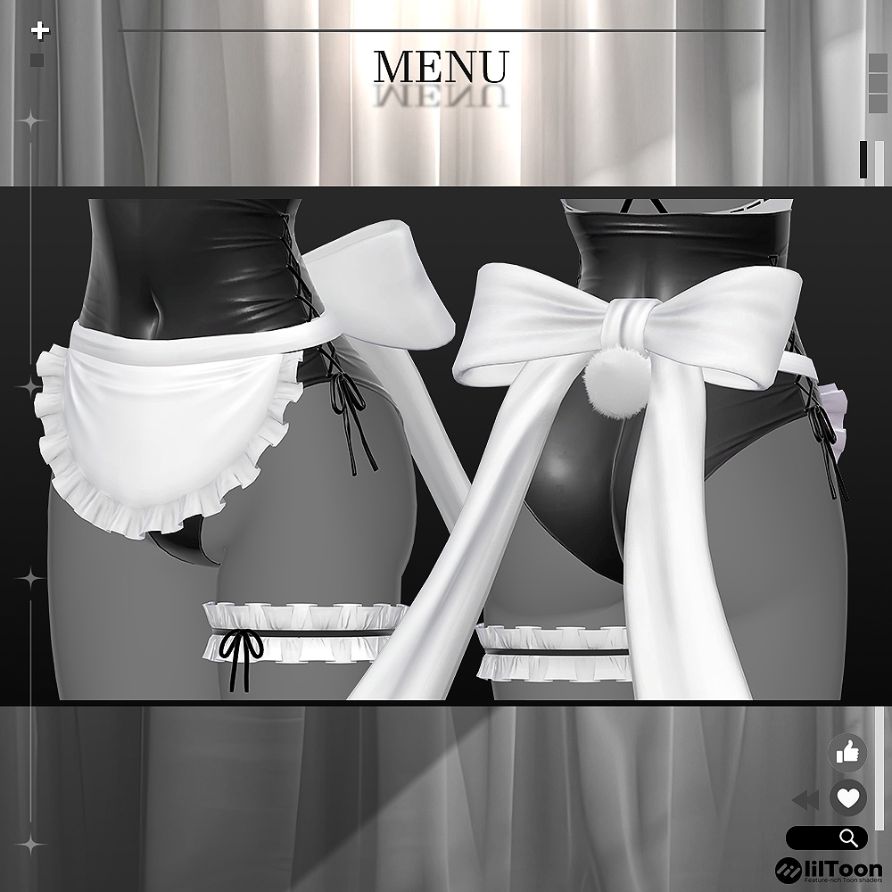 【11アバター対応】 Rabbit Maid 🐰