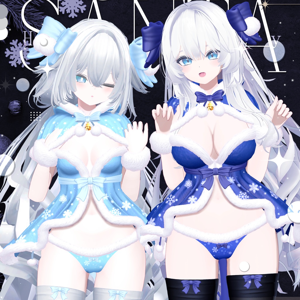 🎄【16アバター対応】 Cat Santa🎅