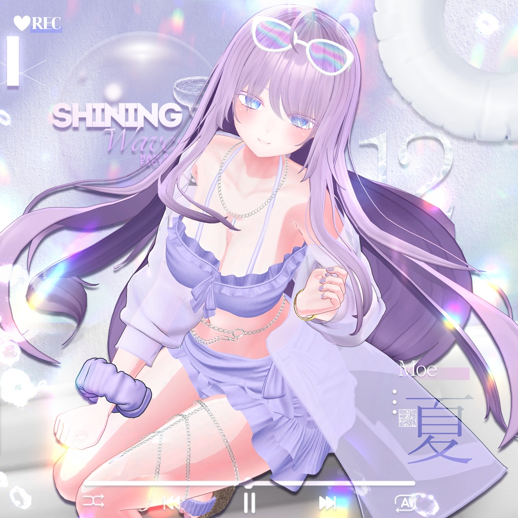 🌊 【12アバター対応】 Shining Wave 👙
